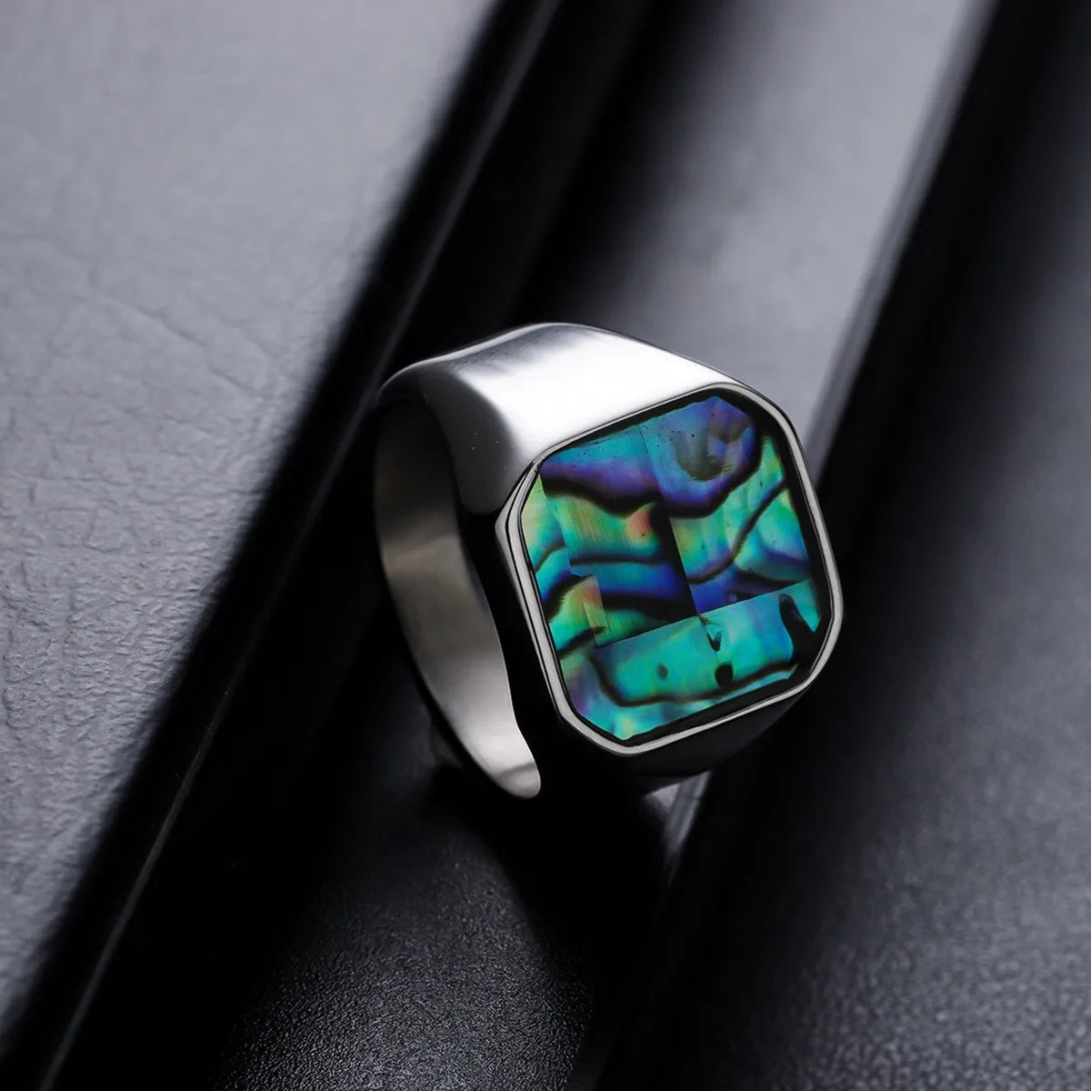 Abalone Monarch Ring