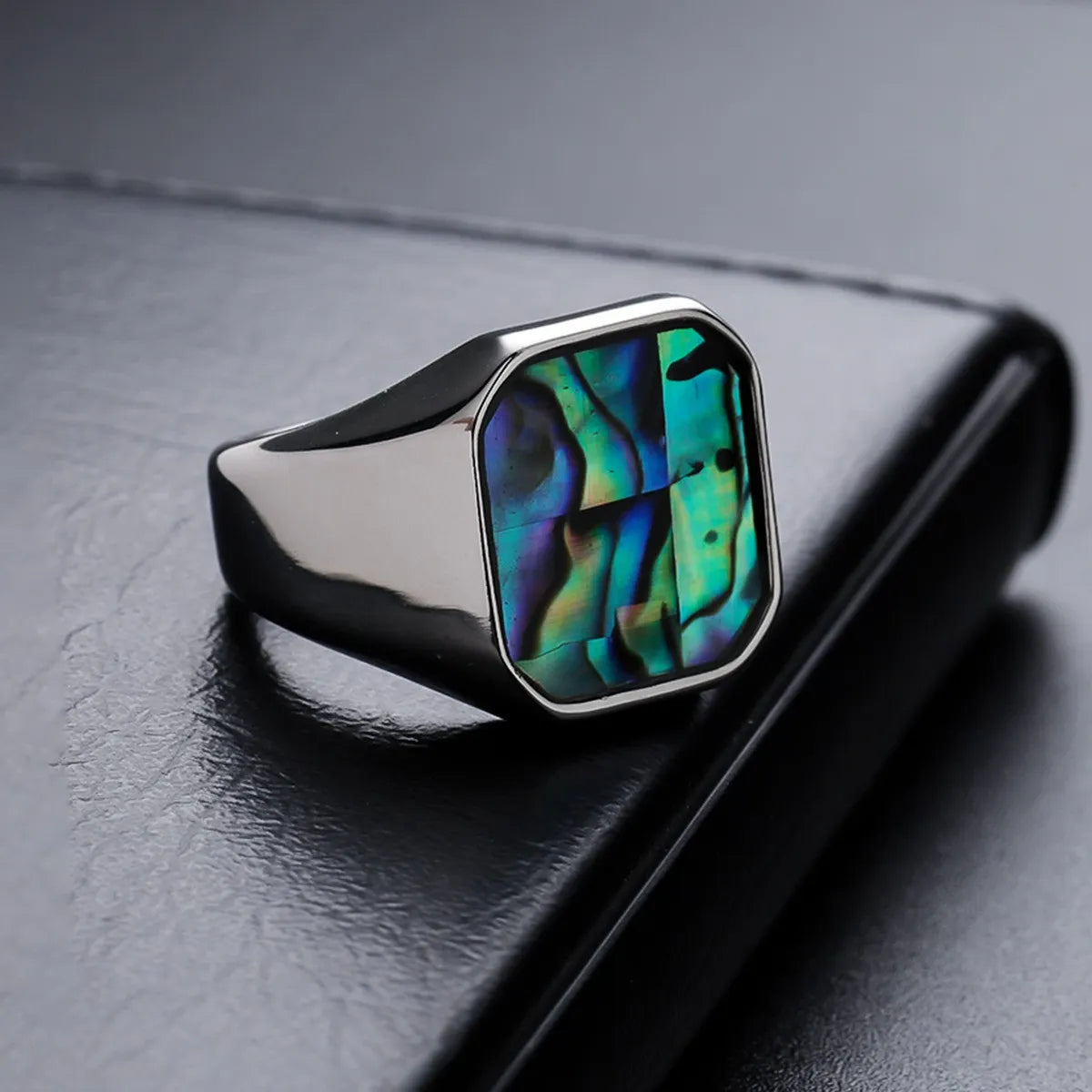 Abalone Monarch Ring