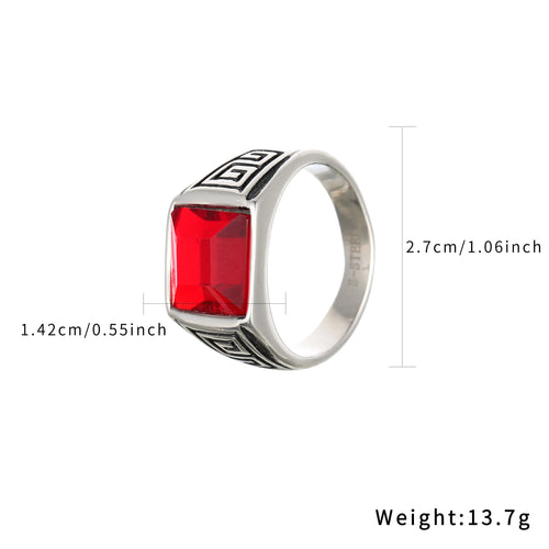 Crimson Tyrant Ring